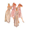 Butterick Schnittmuster - Retro - B6914 - Kleid, Nachtwäsche aus den 80er Jahren – Bild 2
