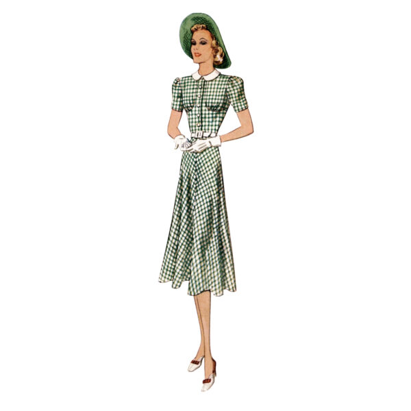 McCalls Schnittmuster M8338 - Vintage - Kleid der 30er Jahre – Bild 2