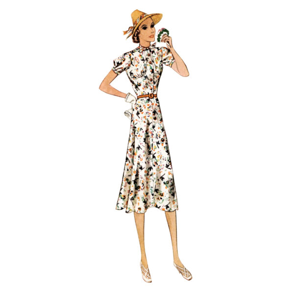 McCalls Schnittmuster M8338 - Vintage - Kleid der 30er Jahre – Bild 3