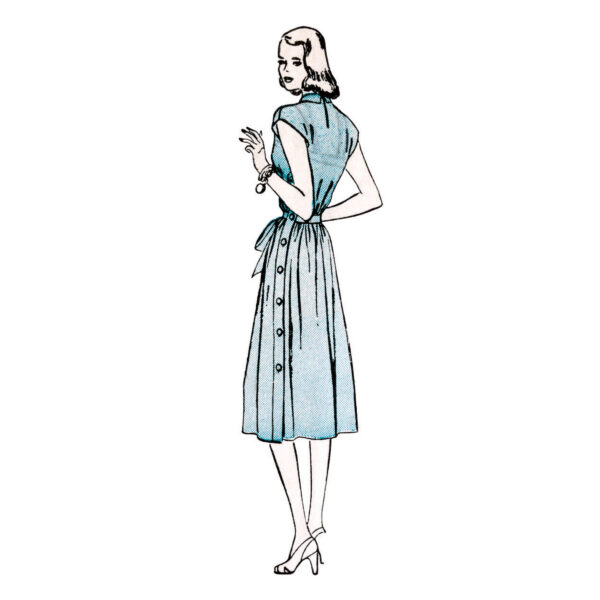 Butterick Schnittmuster - Retro - B6889 - Kleid aus den 50er Jahren – Bild 4