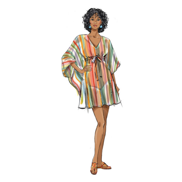 Butterick Schnittmuster - B6900 - Bluse oder Kleid für Strand und Freizeit – Bild 4