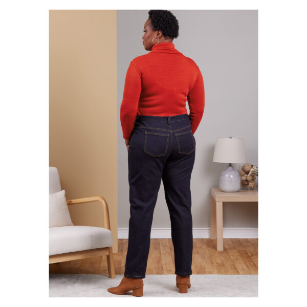 Butterick Schnittmuster - B6912 - Damenhose, Damenjeans, starke Größen – Bild 4