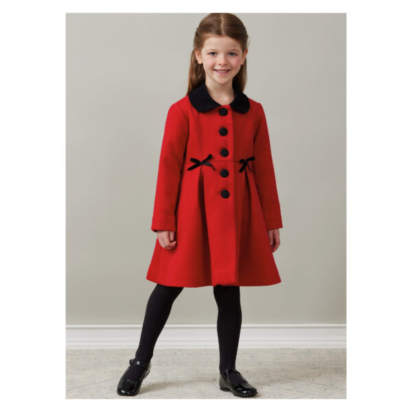 Butterick Schnittmuster - B6921 - extravaganter Kindermantel – Bild 5