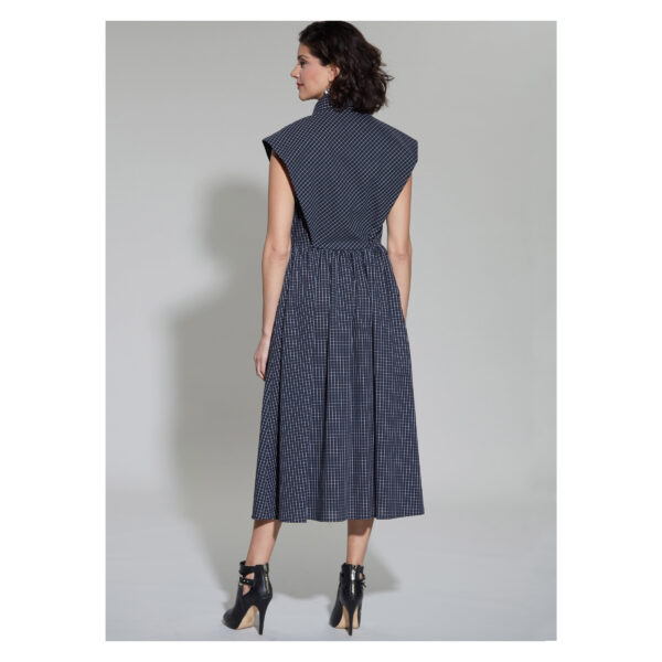 McCalls Schnittmuster M8342 - Hemdblusenkleid mit weitem Rock – Bild 5