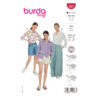 Burda Style Schnittmuster - Bluse - Hemdbluse - Knopfleiste - Nr.5887