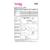 Burda Style Schnittmuster - Jacke - Wickeljacken - leicht tailliert - Nr.5892 – Bild 10