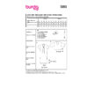 Burda Style Schnittmuster - Shirt und Kleid - Rundhalsausschnitt - Nr.5893 – Bild 8