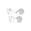 Burda Style Schnittmuster - Hemd - Schlupfhemden mit Stehkragen - Nr.5895 – Bild 10
