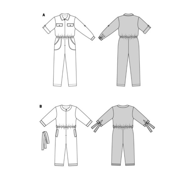Burda Style Schnittmuster - Overall - Jumpsuit - Nr.5896 – Bild 9
