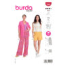 Burda Style Schnittmuster - Hose - Shorts - seitlicher Reißverschluss - Nr.5898