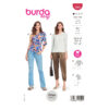 Burda Style Schnittmuster - Shirt - figurbetonent - Varianten - Nr.5900