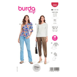 Burda Style Schnittmuster - Shirt - figurbetonent - Varianten - Nr.5900