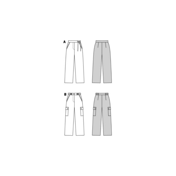 Burda Style Schnittmuster - Hose - gerade geschnitten - Nr.5902 – Bild 9