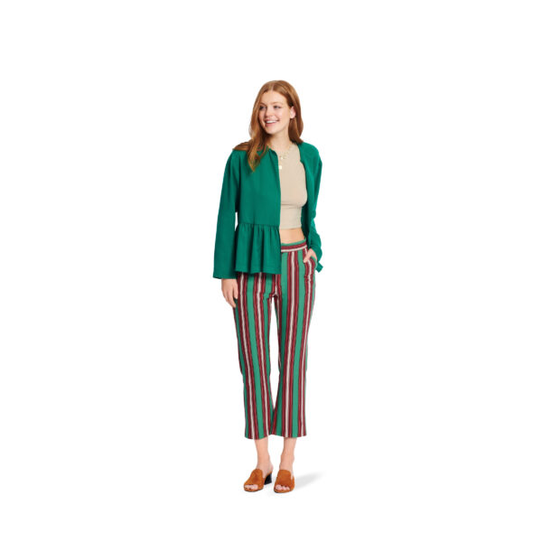 Burda Style Schnittmuster - Jacke - kragenlose Jacken - Varianten - Nr.5906 – Bild 5