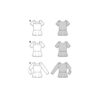 Burda Style Schnittmuster - Blusen - figurbetont - eckiger Ausschnitt - Nr.5908 – Bild 12
