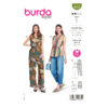 Burda Style Schnittmuster - Overall und Bluse - Jumpsuit und Shirt - Nr.5914