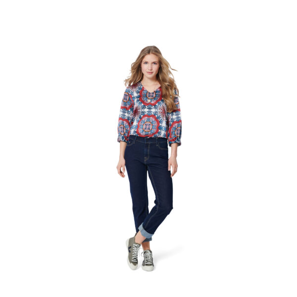 Burda Style Schnittmuster - Bluse mit V-Ausschnitt - Varianten - Nr.5924 – Bild 2