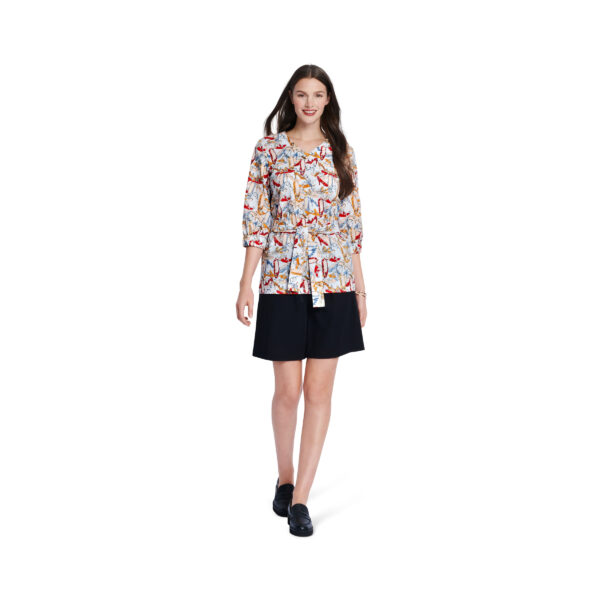 Burda Style Schnittmuster - Bluse mit V-Ausschnitt - Varianten - Nr.5924 – Bild 7