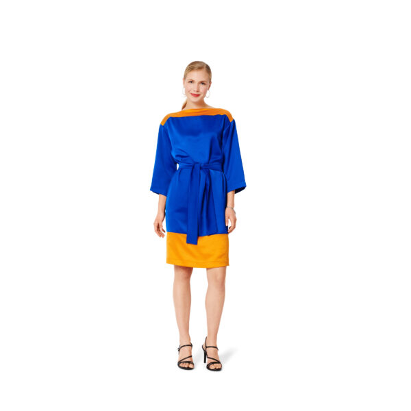 Burda Style Schnittmuster - Kleid - U-Bootausschnitt - Varianten - Nr.5925 – Bild 7