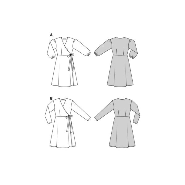 Burda Style Schnittmuster - Kleid - Wickelkleider - Nr.5933 – Bild 9