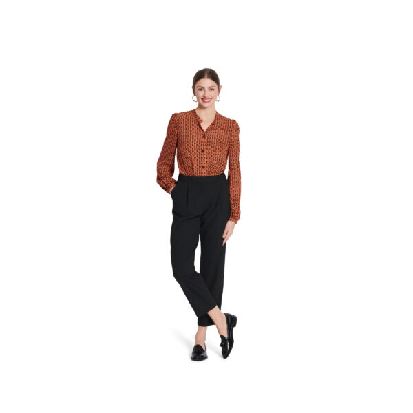 Burda Style Schnittmuster - Bluse - Stehkragen oder Rüschen - Nr.5939 – Bild 5
