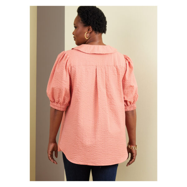 Butterick Schnittmuster - B6896 - Bluse mit großem Kragen, starke Größen – Bild 6
