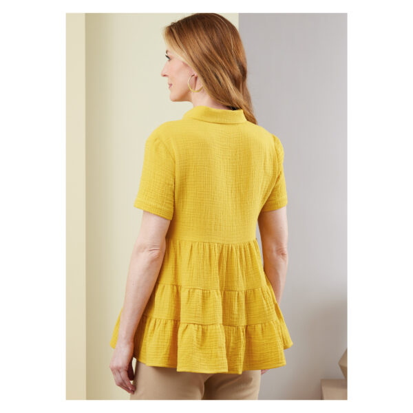Butterick Schnittmuster - B6897 - Bluse mit Volants – Bild 6