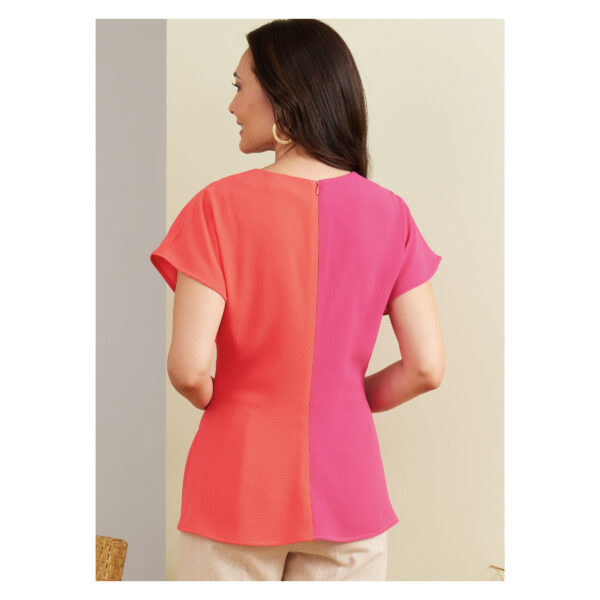 Butterick Schnittmuster - B6899 - Shirt mit verknoteter Taille – Bild 6