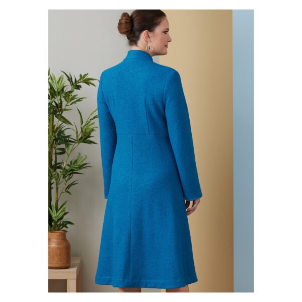 Butterick Schnittmuster - B6917 - schlichter Damenmantel ohne Kragen – Bild 6