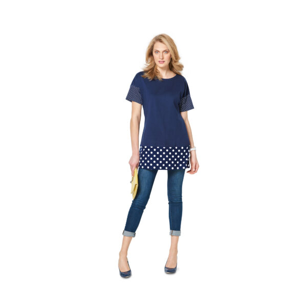 Burda Style - Schnittmuster - Shirt - Kurzarmshirt und Longshirt - 6330 – Bild 2