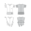 Burda Style - Schnittmuster - Shirt - Kurzarmshirt und Longshirt - 6330 – Bild 5