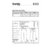 Burda Style - Schnittmuster - Hose - Jogginghose und Palazzohose - 6333 – Bild 4