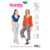 Burda Style - Schnittmuster - Hose - Jogginghose und Palazzohose - 6333