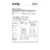 Burda Style Schnittmuster - Rock - kurz und lang mit Kellerfalten - Nr.6341 – Bild 4