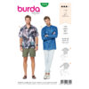 Burda Style Schnittmuster - Hemd - Hawaiihemd - Nr.6349