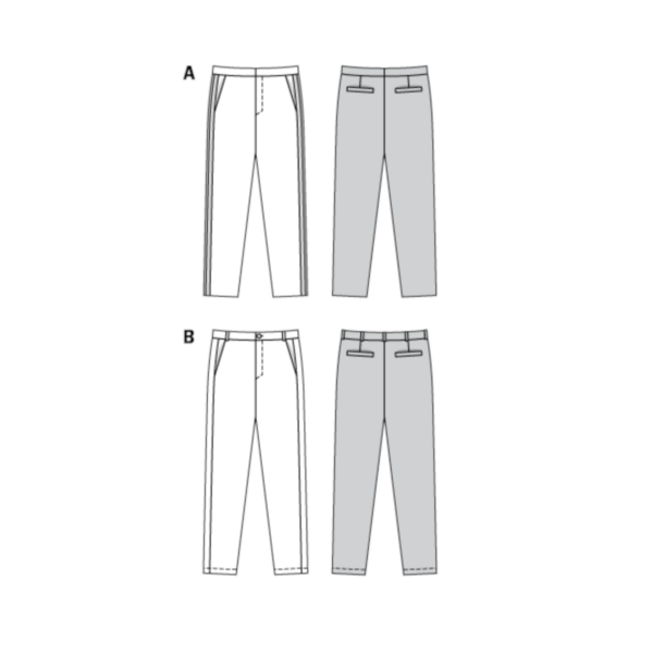 Burda Style Schnittmuster - Hose - Herrenhose - Nr.6350 – Bild 5