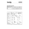 Burda Style Schnittmuster - Hose - Herrenhose - Nr.6350 – Bild 4