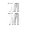 Burda Style Schnittmuster - Hose - Bügelfaltenhosen - Nr.6432 – Bild 5