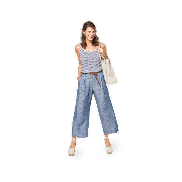 Burda Style Schnittmuster - Hose - Bundfaltenhose - Culotte - Nr.6436 – Bild 2