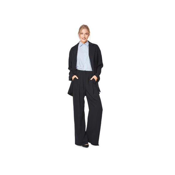 Burda Style Schnittmuster - Hose - Bundfaltenhose - Culotte - Nr.6436 – Bild 3