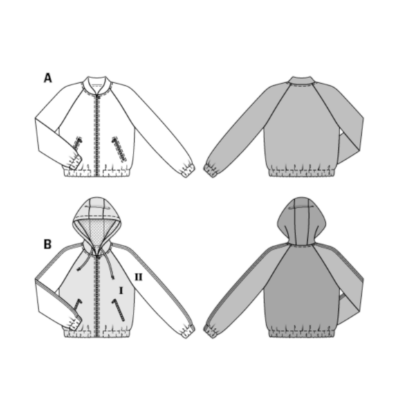 Burda Style Schnittmuster - Jacke - Blouson - Nr. 6478 – Bild 6
