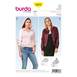 Burda Style Schnittmuster - Jacke - Blouson - Nr. 6478