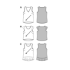 Burda Style Schnittmuster - Top - V-Ausschnitt und Saumvolant - Nr.6501 – Bild 6