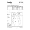 Burda Style Schnittmuster - Kombination - Overall, Hose und Top - Nr. 6516 – Bild 4