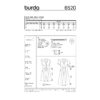 Burda Style Schnittmuster - Kleid im Hemdblusenstil mit Faltenrock - Nr.6520 – Bild 4