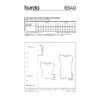 Burda Style Schnittmuster - Kleid & Top ärmellos - Nr. 6540 – Bild 5