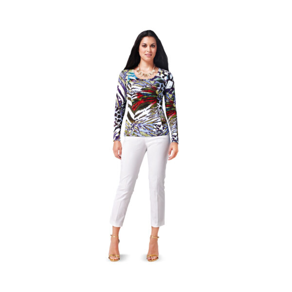 Burda Style Schnittmuster - Shirt - kurz & lang - Nr. 6820 – Bild 4