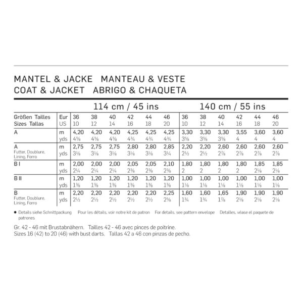 Burda Style Schnittmuster - Mantel - Blazermantel und Jacke - Nr. 6845 – Bild 6