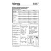 Burda Schnittmuster - Renaissance Kostüm - Mantel, Hut & Strümpfe - Nr. 6887 – Bild 5