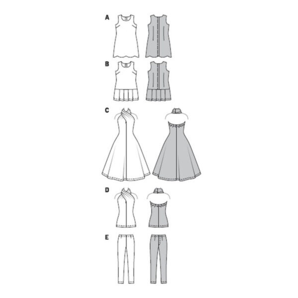 Burda Style Schnittmuster - Puppenkleider - Nr. 6960 – Bild 8